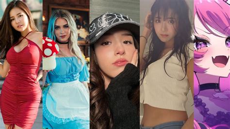 hottest twitch streamers 2023|5 most popular female Twitch streamers in October。